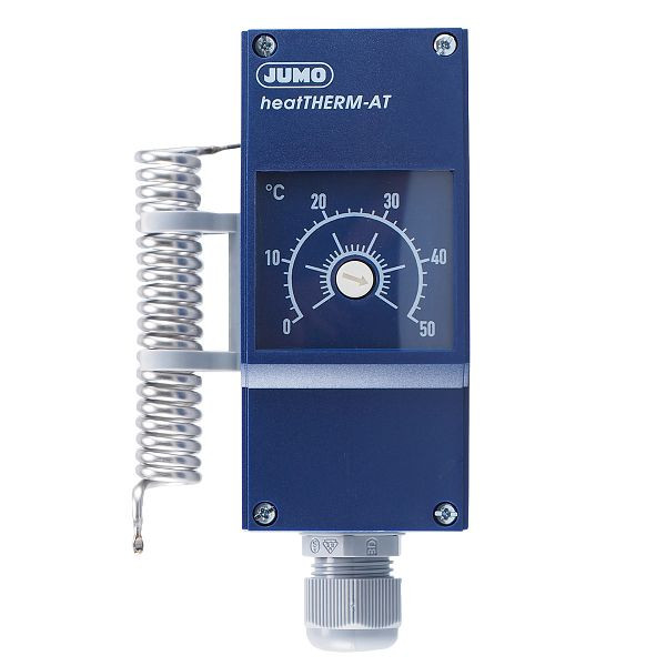 Contrôleur de température JUMO avec contact inverseur, 0 à 50 °C, thermostat d'ambiance, 60003194