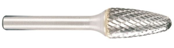 Fraise carbure Projahn forme F arc rond d1 12,7 mm, diamètre de tige 6,0 mm coupe transversale, 700666127