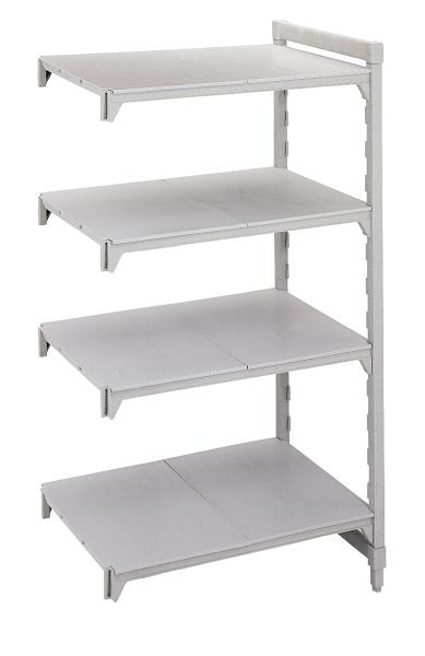 Cambro Camshelving® Premium, unité complémentaire fermée, 200 kg par étagère, 4 étagères, 50x163,5x180 cm, MPA51618S4PKG490