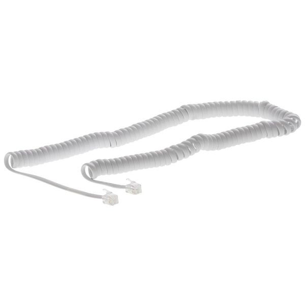Câble spiralé pour combiné Helos long, blanc, libre, 14125