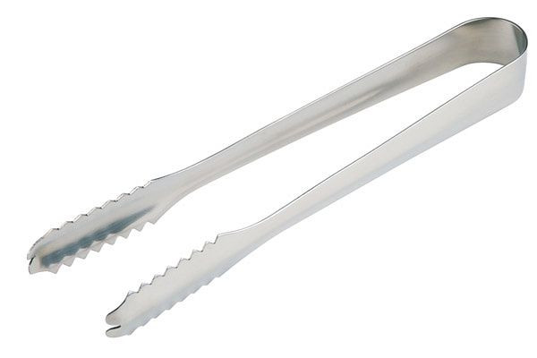 Pince à glace APS, 17,5 x 2 cm, acier inoxydable, poli, 75805