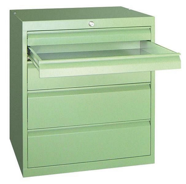 Armoire à outils PAVOY avec guides à rouleaux, capacité de charge 50 kg, largeur de l'armoire 715 mm, hauteur 800 mm, 43454-080-012
