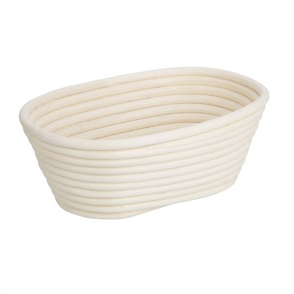 Panier d'étanchéité en rotin Vogue ovale 210x150x80mm, FT837