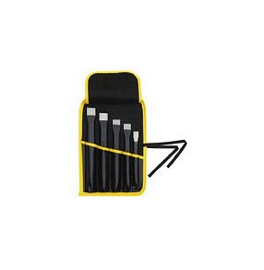 Jeu de ciseaux ELORA dans un sac en plastique à roulettes, 5 pièces, 260-S5, 0260500056000