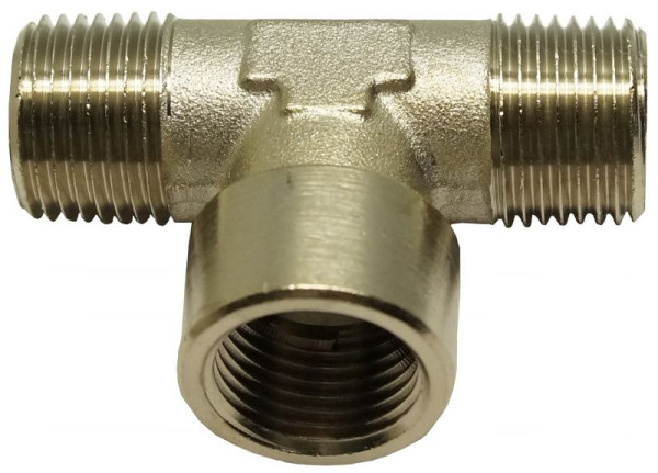 Pièce en T conique AEROTEC avec filetage intérieur central, 3/8 pouce, 20.402.04