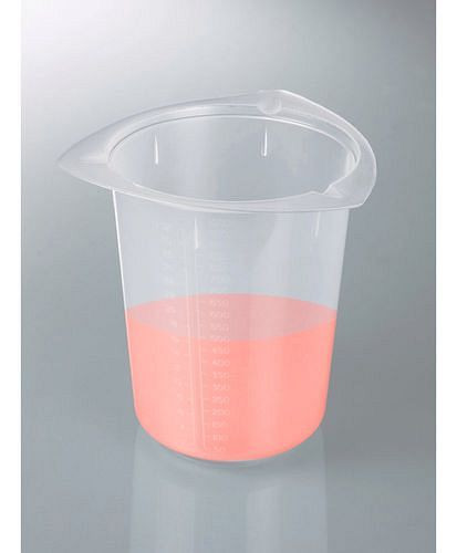 Gobelet doseur universel DENIOS en PP, avec bec verseur, 1000 ml, UE : 12 pièces, 281-787