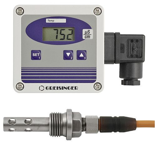 Système de mesure d'eau pure/eau ultra-pure Greisinger GLMU 200 MP-RWP, 607818