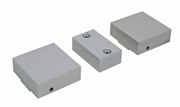 Toolex SnapLock bearbeitbare Backen Aluminium (Höhe 76,2mm / Breite 150mm) (bestehend aus 3 Stück Backen), TSSJ6325