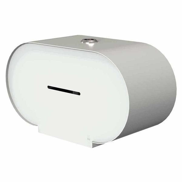 KEMMLIT distributeur de papier toilette pour 2 rouleaux BJÖRK, blanc, 252.435