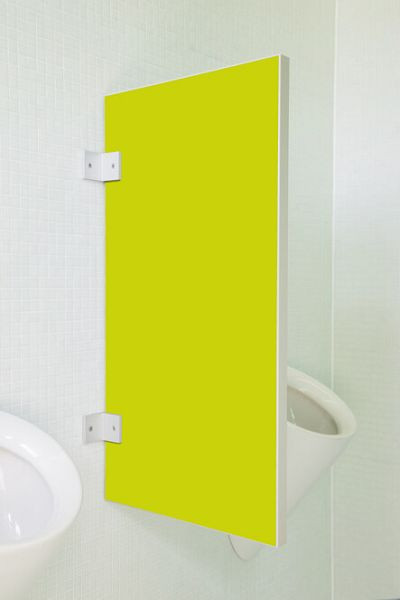 Cloison d'urinoir standard KEMMLIT Vittoria, vert citron, 15228