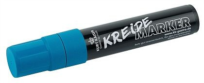 Marqueur craie Contacto 5-15 mm, bleu, 7703/153