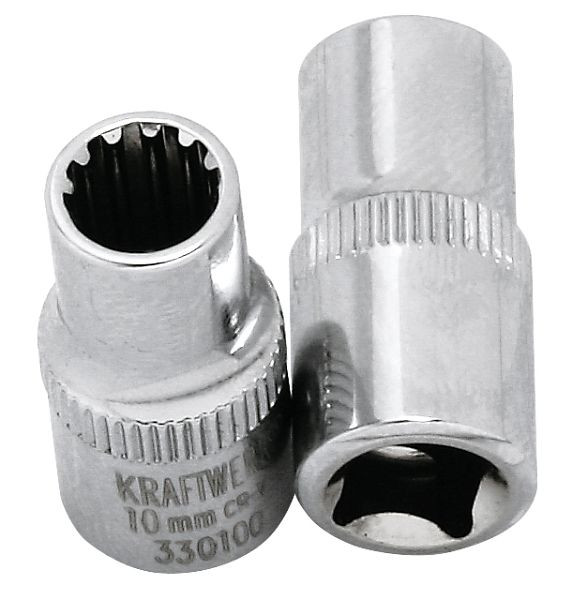 Kraftwerk 1/2'' COMBI clé à douille insert 10mm, 330100