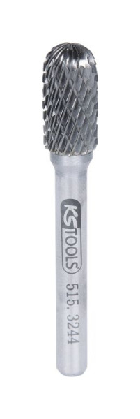 KS Tools Fraise à rouleau HM forme C, 10 mm, 515.3244