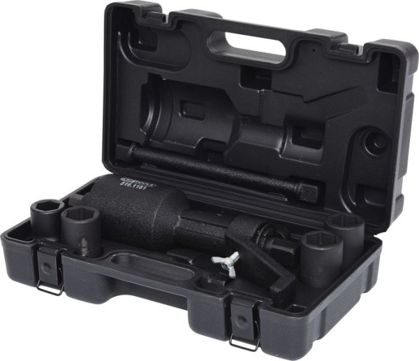 Multiplicateur de force KS Tools 1:64 avec butée réglable, avec douille SW27/30/32/33, 516.1180
