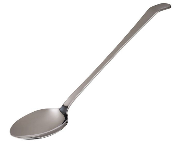 Cuillère à salade/de service APS, grande, longueur totale : 29 cm, acier inoxydable 18/10, devant poli, manche mat, 00590