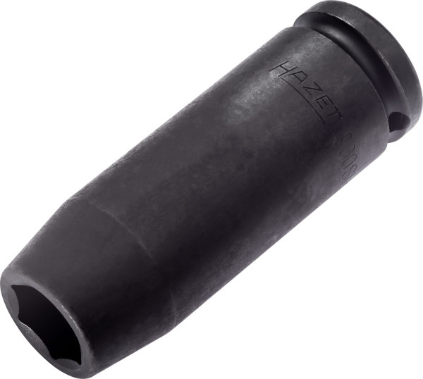 Impact Hazet, douille tournevis machine, six pans, carré creux 12,5 mm, 16 mm, version longue, 900SLG-16