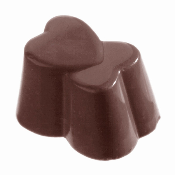 Moule à chocolat Schneider praliné double coeur, 275x135 mm, 30x22x20, 421023
