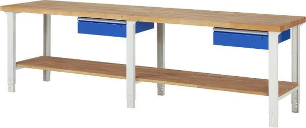 Etabli RAU série 7000 - modèle 7001A7, L3000 x P700 x H790-1140 mm, 03-7001A7-307B4H.11