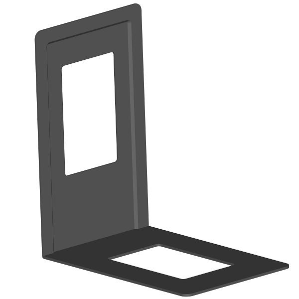 Element System SUPPORT DE LIVRE, PU: 20 pièces, VRAC, NOIR, 10803-00010