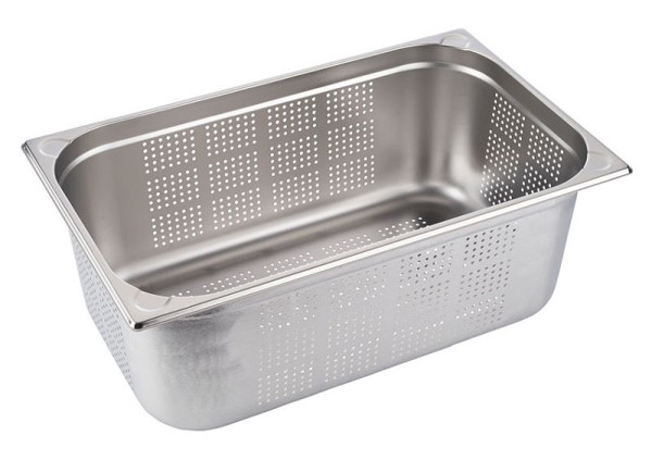 Bac APS GN 1/1, perforé, 53 x 32,5 cm, profondeur : 200 mm, inox, 28 litres, 81910