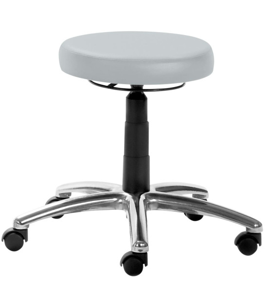 Mayer Sitzmöbel , cadre noir, assise en plaque rembourrée, gris cristal, 1256_S_RI_30584