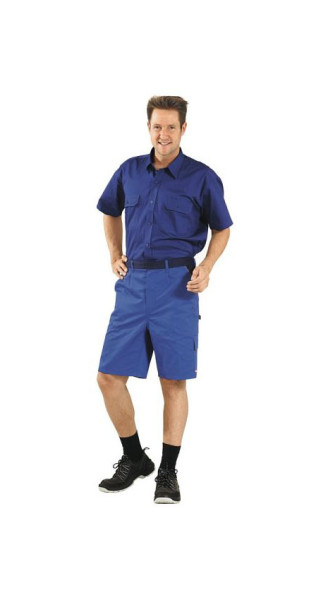 Short Planam Highline, bleu bleuet/marine/zinc, taille XXL, 2370060