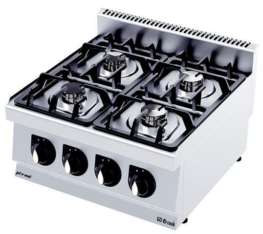 Cuisinière à gaz gel-o-mat 26,0 Kw, GO Cook 600, C6060G