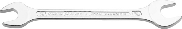 Clé à fourche double Hazet, profil hexagonal externe, 7/8 x 15/16 ", 450NA-7/8X15/16VKH