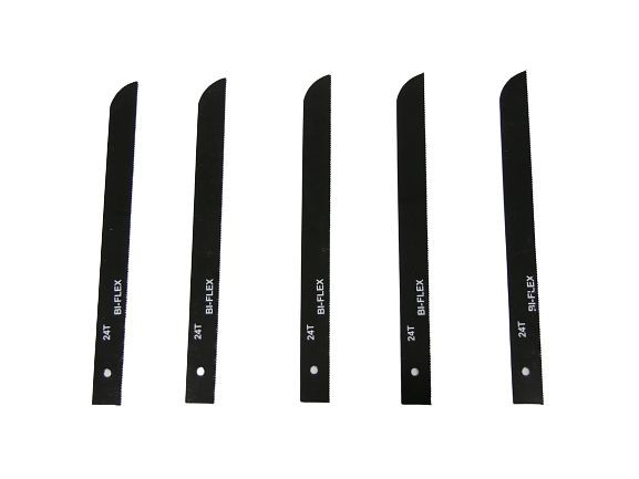 Lames de scie ELMAG 24 dents pour scie sauteuse (5 pièces) pour EPS 332, 42936