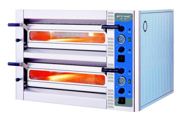 four à pizza gel-o-mat, modèle GE6302DA Analogique, 2 x 620x930x130 mm, GE6302DA