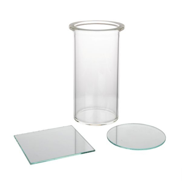 Verre à buée Rettberg, bord de bride meulé plat, verre borosilicaté 3.3, 114224000