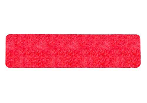 Revêtement antidérapant DENIOS m2, universel, rouge, 150 x 610 mm, UE : 10 pièces, 263-780