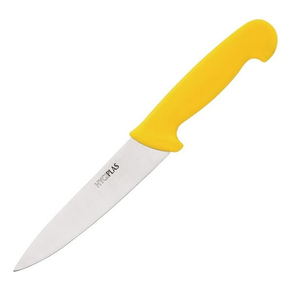 Couteau de chef Hygiplas 15cm jaune, C815