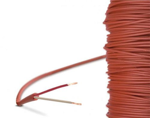Câble silicone Environ 2 fils -50°C à +200°C, pack : 10 mètres, ENSIL10