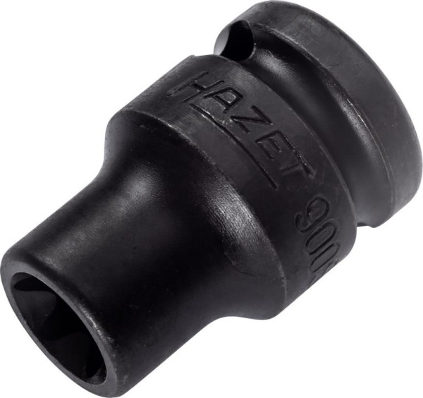 Clé à chocs Hazet, douille tournevis machine, TORX®, carré creux 12,5 mm (1/2 pouce), profil extérieur TORX®, E14, 900S-E14