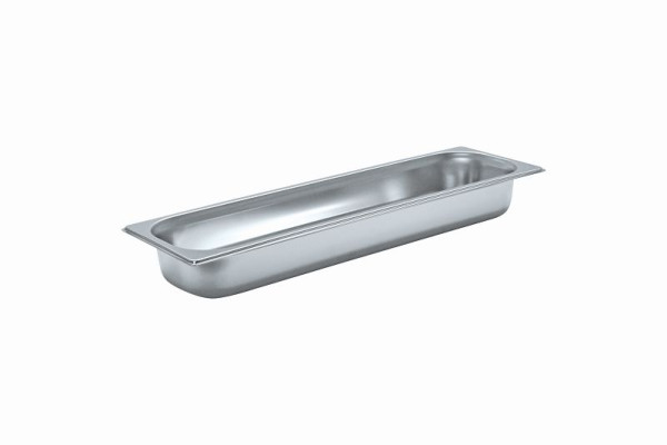 Récipient Schneider GN 2/4, 530 x 162 x 65 mm, 4,3 litres, inox, 530282