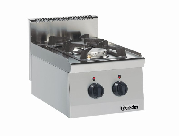 Cuisinière à gaz Bartscher 600, 2 flammes, 1317433