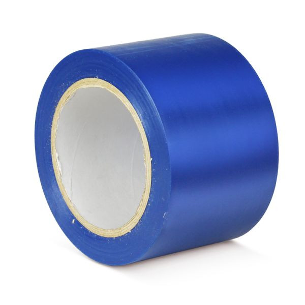 Mehlhose ruban de marquage au sol de protection laminé bleu 75mmx33m, KMLB07533