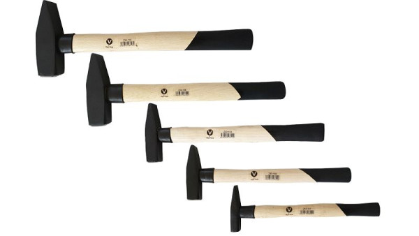 VaGo-Tools professionnel 5 pièces marteau de serrurier marteau de serrurier 100 200 300 800 1000g, 233-101/102/103/108/1000 1_cv chacun