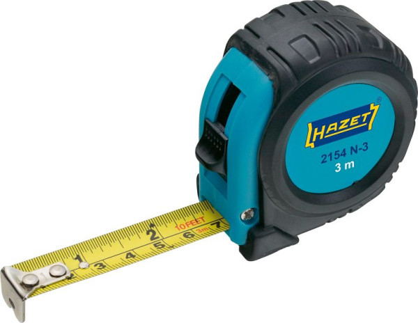 Ruban à mesurer Hazet Largeur : 16 mm Longueur : 3000 mm Profondeur : 3000 mm 2154N-3