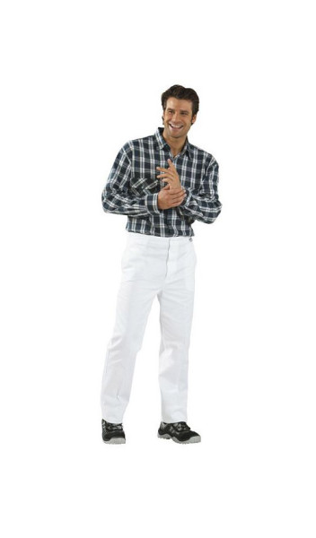 Pantalon Planam BW 270, blanc pur, taille 52, 1522052