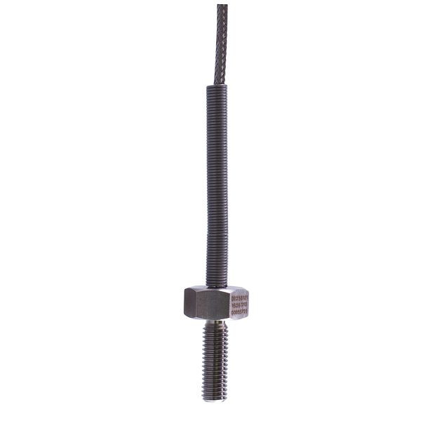 Thermomètre à résistance JUMO, 1xPt100 zl, M8x25, -50 à + 300°C, protection pliage, 00055722