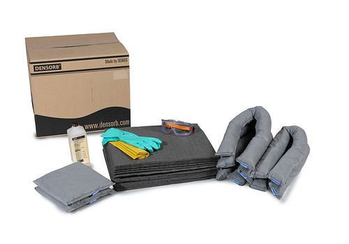 Kit de recharge pour kit d'urgence de liant DENSORB dans une boîte pliante, universel, 282-177