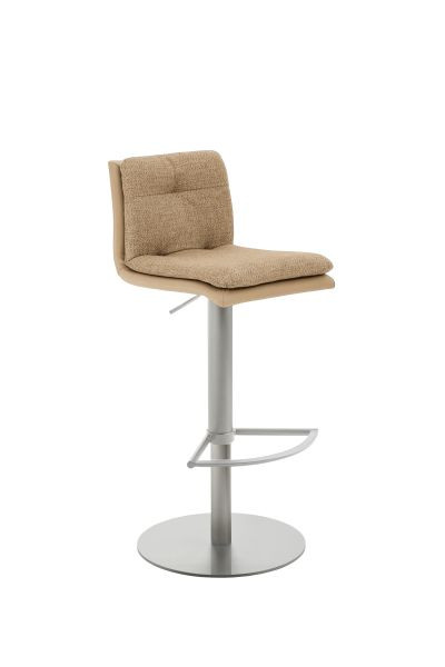 Mayer Sitzmöbel 1215, structure en acier inoxydable brossé beige/sable, 1215_04_121