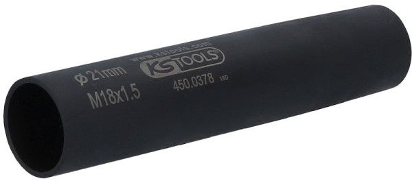 Centrage de boulon de roue KS Tools et manchon de protection, M18x1,5, Ø21,0 mm, 450.0378