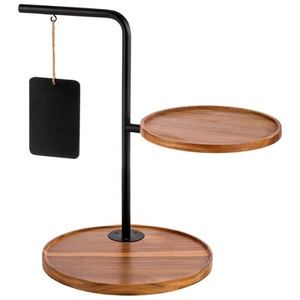 APS étagère à 2 niveaux -IRON-, 47 x 30 cm, hauteur: 44 cm, 30334