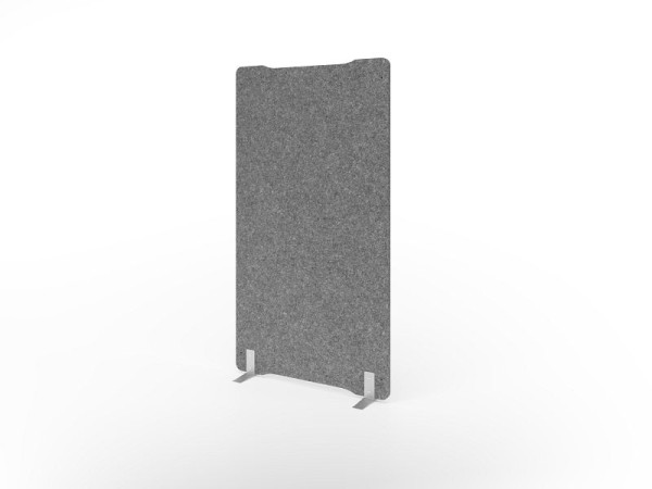 Cloison acoustique Hammerbacher droite 100x180, gris chiné, VASWG1810/5