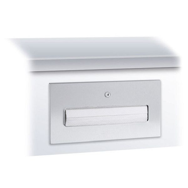 Distributeur de serviettes Wagner EWAR 250 feuilles WP165, poli brillant, 731186