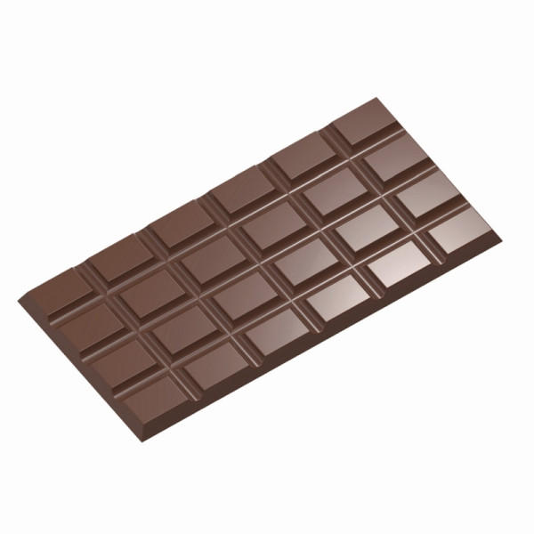 Moule à chocolat Schneider - planche 4x6 rectangle, 275 x 175 x 24 mm / 156 x 77 x 6 mm, 70 g, 1 x 3 pièces, 422438