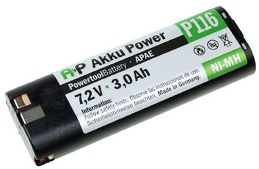 Batterie AGI compatible avec AEG P7.2, 63034